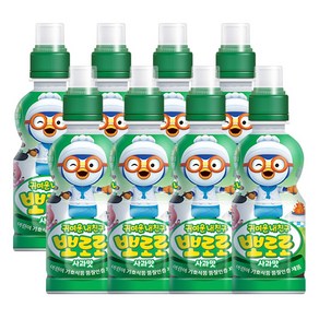 팔도 뽀로로음료수 사과, 235ml, 8개