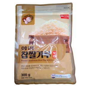 푸드라인_ 화미 찹쌀가루 (국산100%), 300g, 3개