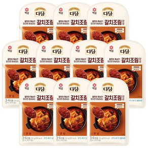 CJ제일제당 [CJ제일제당] 다담 갈치조림양념, 10개, 150g