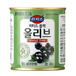 리치스 블랙올리브홀200g 12개, 200g