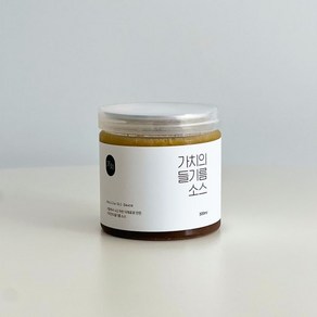 가치 수제 막국수 샐러드 드레싱 들기름 소스 [원산지:국산(경상남도 거창군)], 1개, 300ml