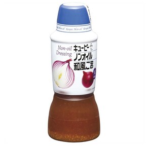 Kewpie 큐피 논오일 일본식 참깨간장드레싱, 사이즈, 3개, 380ml