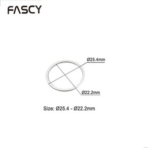 30/25.4/22.2mm 개스킷 톱날 스틸 와셔 절단 디스크 톱 블레이드 내부 구멍 어댑터 링 앵글 그라인더, 1pc 25.4-22.2mm, 1개