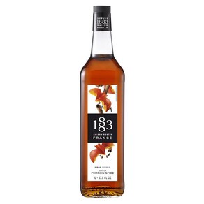 1883 Maison Routin Pumpkin Spice 호박 스파이스 시럽 1L, 30개