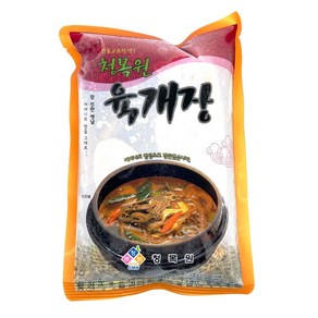 육개장 청목원 600g, 1개