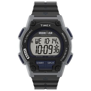 Timex 아이언맨 인듀어 30 쇼크 레진 스트랩 남성