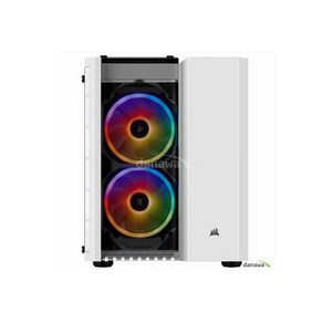 CRYSTAL SERIES 280X RGB 강화유리 화이트, 1개