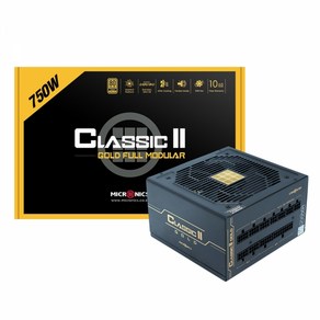 마이크로닉스 Classic II 750W 230V 풀모듈러 ATX 파워