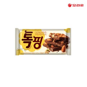 오리온 톡핑 아몬드 앤 그래놀라 초콜릿, 43g, 20개