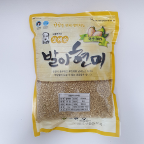 [24년 햅쌀] 장세순 무농약/유기농/발아현미 5kg 6kg 현미 산지본사직송, 1개, 발아현미 5kg(1kg 5봉)