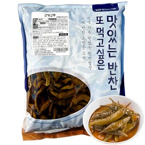 맛있는 간장 고추 절임 장아찌 고추지, 4kg, 1개