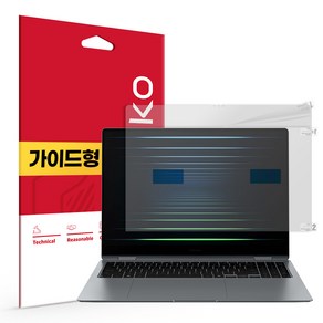 스코코 갤럭시북3 프로 360 16인치 NT960QFG NT960QFT 지문방지 저반사 액정보호필름, 1개