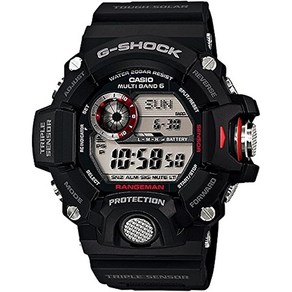 카시오 CASIO G 쇼크 레인지맨 전파 솔라 멘즈 손목시계 GW-9400-1