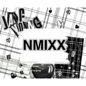 [국내 발송](1만5천원)NMIXX 엔믹스 랜덤박스 랜박 포토카드 굿즈, 1.5W