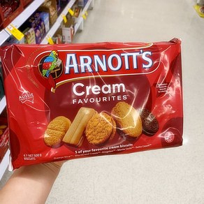 아노츠 여러가지맛 크림 비스켓 500g Arnott's Cream Favourities Assorted Biscuits