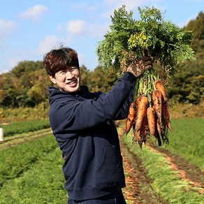 자연에서바로 주스용 못난이 당근 국내산 흙당근