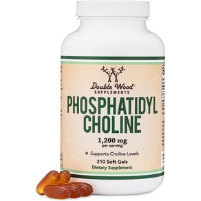 Double Wood Phosphatidyl choline 더블우드 포스파티딜콜린 1200mg x 210정, 1개