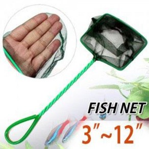 Fish Net 뜰채 3 4 5 6 8 10 12인치, 1개