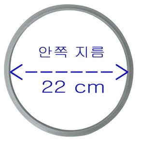 압력솥 고무 패킹 안쪽 지름 22 cm ( 호환 가능 더블유엠에프 퍼펙트 압력솥 )