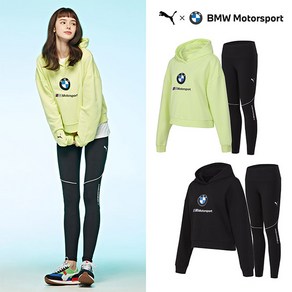 [쇼핑엔티] [PUMA] NEW 푸마 BMW 모터스포츠 트레이닝 2종세트 여성 2컬러 택1