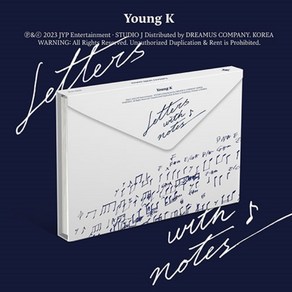 영케이 Young K - Lettes with notes, 특전 없음