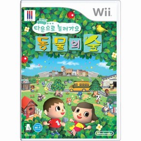 닌텐도 Wii 타운으로 놀러가요 동물의 숲 한국 정발 중고품