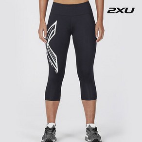 [2XU] 여성 아이스X 미드라이즈 컴프레션 레깅스 (7부)_XUMI261BWT