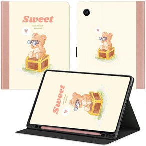 태블리 갤럭시탭S6 라이트 Lite 케이스 P610 P615, SWEET, 1개