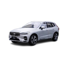 볼보 XC 60 SUV 1:18 다이캐스트 자동차 모형 피규어 내일더초롱, 실버돈, 1개