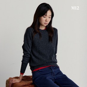 M12 24FW 여성 캐시미어100 풀오버