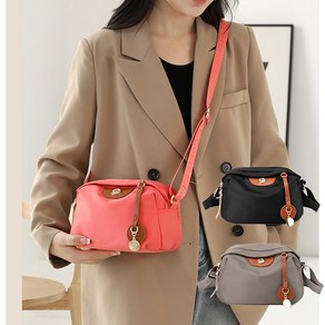 맵시난다 Coloful Fox 여성 가방 데일리백 나일론 캐주얼 숄더백 V25