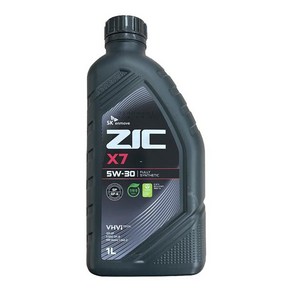 ZIC X7 5W30 SP 1L 가솔린 엔진오일, 1개