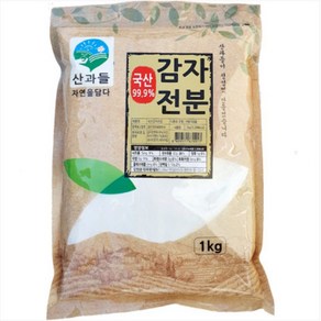 산과들 국산 감자전분 99.9% 1kg, 1개