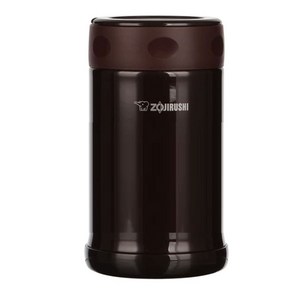 조지루시 죽통 SW-FCE75 750ml 대용량 보온보냉 학교 수능 도시락 국통, TD(브라운)