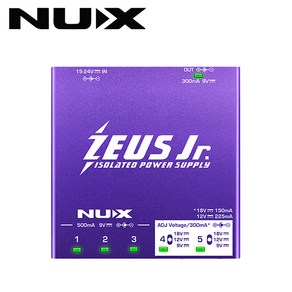 NuX - ZEUS J / 초소형 저잡음 독립접지 파워서플라이, 1개, 내용참조