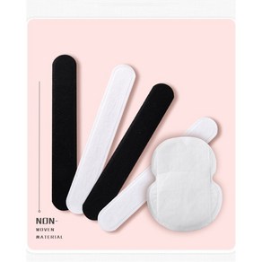 모자 셔츠 오염방지 패드 캡가드 20p 1세트, 화이트, FREE (One Size), 20개