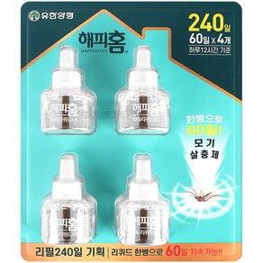 New 해피홈 파워 리퀴드 리필 60일X4입, 4개