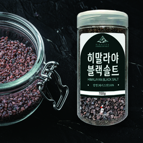 바라크 건강원물 조미료 소금 히말라야 블랙솔트 실속형, 700g, 1개