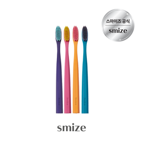 SMIZE 스마이즈 그래핀모 칫솔 3.5 ASET, 1세트, 4개입