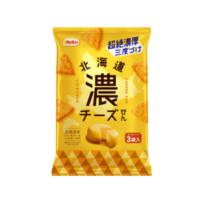 베프코 홋카이도 치즈 센베 54g, 1개