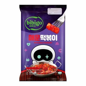 CJ 분식 먹방 K푸드 비비고 매운떡볶이 한식 탕비실필수 1개입, 360g, 1개