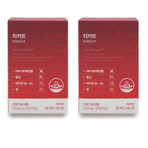 데이배리어 치커트 (혈행뻥) 500mg x 30정, 2개