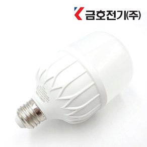 금호전기 금호 LED 고와트 고촉 전구 20W30W40W50W 하이벌브 램프, 1개, 금호(LED고와트전구 E26 20W)주광색