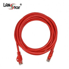 라인업시스템 라인업시스템 LANSTAR CAT.6 UTP 고급 랜케이블 다이렉트 빨강 (LS-6UTPD-3MR 3m)