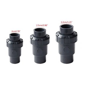 PVC 파이프 피팅 체크 밸브 배관 시스템 20mm 25mm 32mm E7CB, dn32, 1개