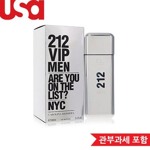 212 Vip 3.4 oz MEN 캐롤리나 헤레라, 1개