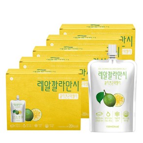 바로푸드 레알깔라만시 콜라겐 곤약젤리, 150ml, 50개