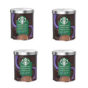 Starbucks 시그니처 초콜렛 42% 코코아 핫초코 파우더 330g x4팩