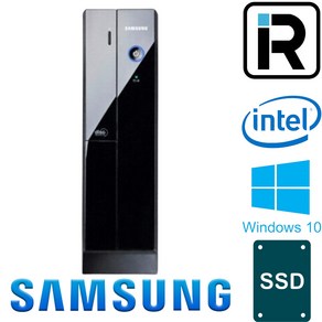 삼성 중고 컴퓨터 사무용 슬림 데스크탑 PC 본체 I5 2400 8G SSD120G 윈10