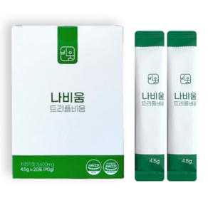 나비움 트리플비움 차전자피 식이섬유 20포x1박스, 90g, 1개